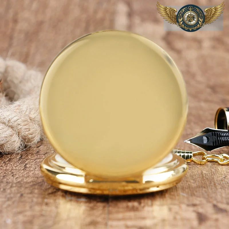 L'Esthète - Montre Gousset Chasseur Quartz | Acier Inoxydable - Vue 16 - Gousset-heritage