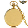 L'Esthète - Montre Gousset Chasseur Quartz | Acier Inoxydable - 30cm Or - Gousset-heritage