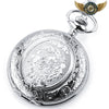 L'Esthète - Montre Gousset Chasseur Vintage Gravé | Mouvement Quartz - Vue 10 - Gousset-heritage