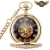 L'Esthète - Montre Gousset Demi-Chasseur Mécanique Or Rose - Vue 1 - Gousset-heritage