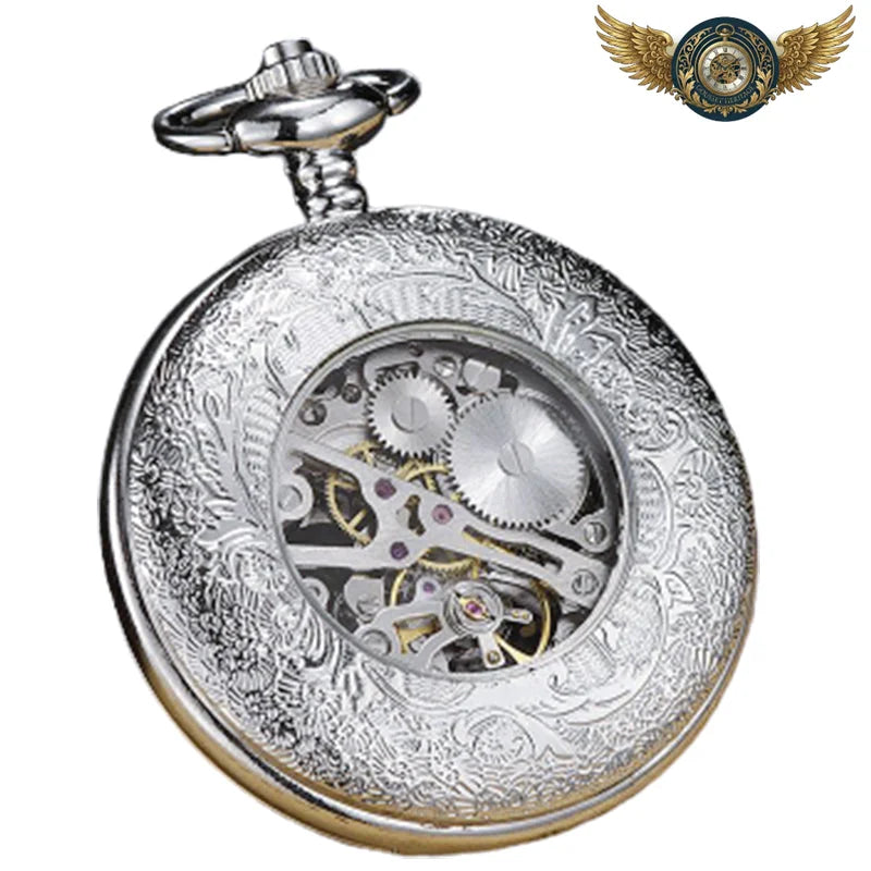L'Esthète - Montre Gousset Full Hunter Squelette Baroque - Vue 3 - Gousset-heritage