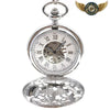 L'Esthète - Montre Gousset Mécanique Chasseur Gravée - Vue 2 - Gousset-heritage
