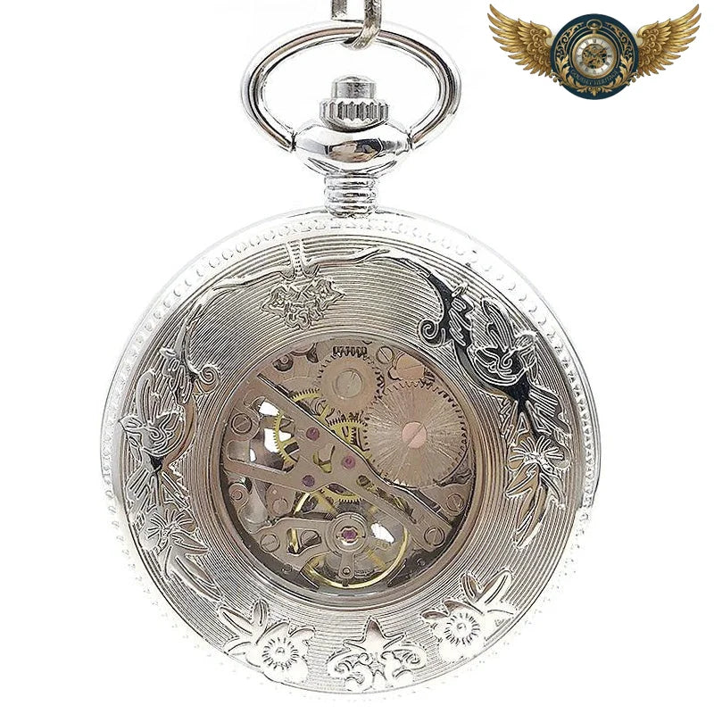 L'Esthète - Montre Gousset Mécanique Chasseur Gravée - Vue 3 - Gousset-heritage