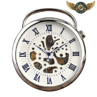 L'Esthète - Montre Gousset Mécanique Squelette 51mm Argent - modèle Argent - Gousset-heritage