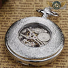 L'Esthète - Montre Gousset Mécanique Squelette Demi-Chasseur - Vue 3 - Gousset-heritage