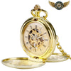 L'Esthète - Montre Gousset Mécanique Squelette Double Clapet - Vue 2 - Gousset-heritage