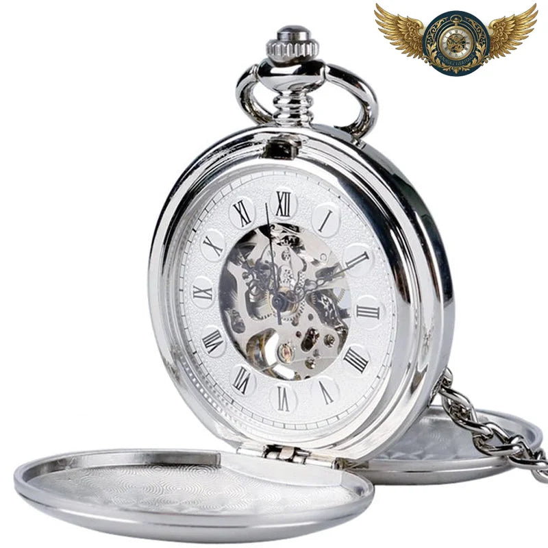 L'Esthète - Montre Gousset Mécanique Squelette Double Clapet - Vue 6 - Gousset-heritage