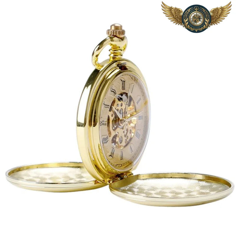 L'Esthète - Montre Gousset Mécanique Squelette Double Clapet - Vue 9 - Gousset-heritage
