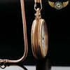 L'Esthète - Montre Gousset Or Rose Mécanique à Cœur Ouvert - Vue 3 - Gousset-heritage