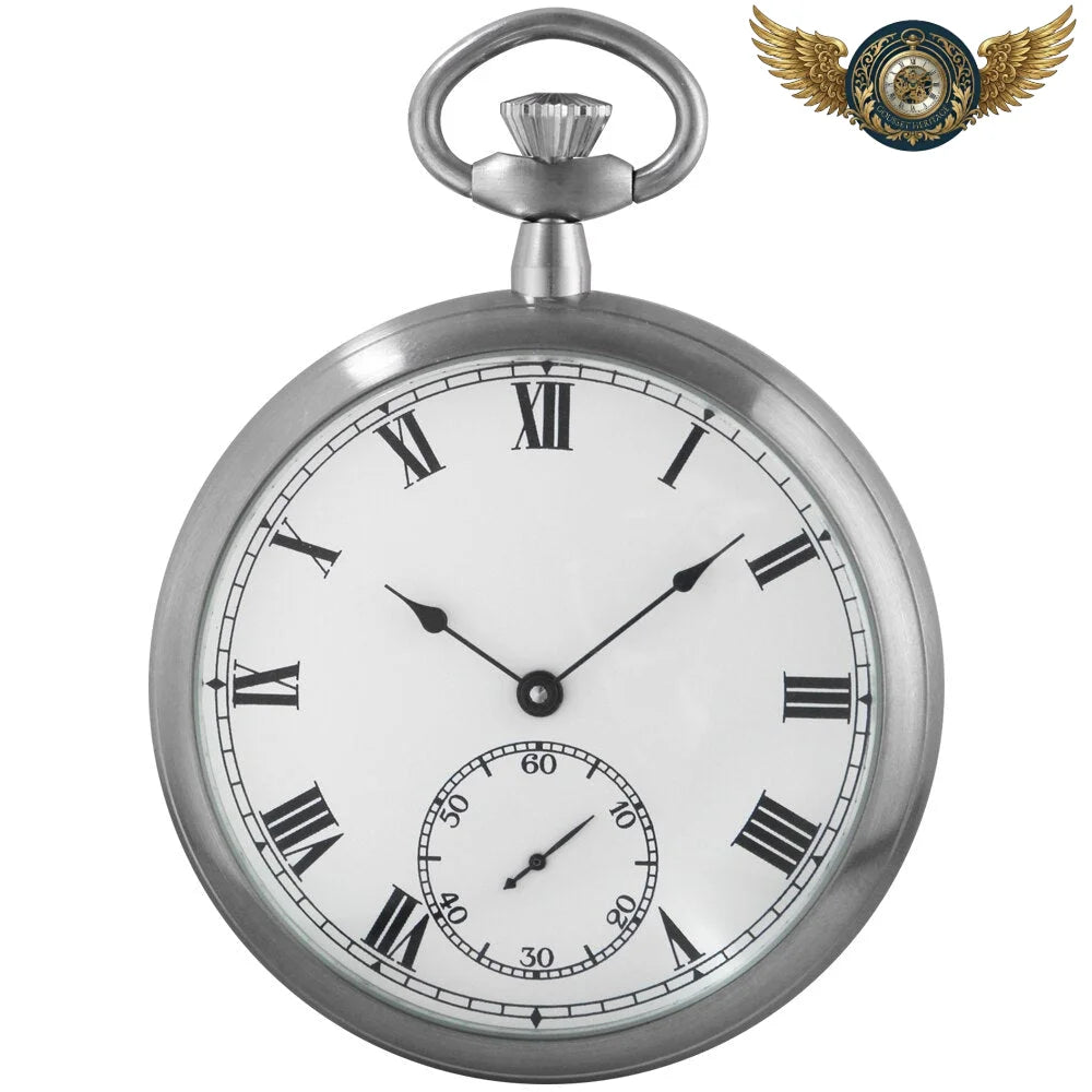 L'Esthète - Montre Gousset Or Rose Mécanique à Cœur Ouvert - Vue 7 - Gousset-heritage