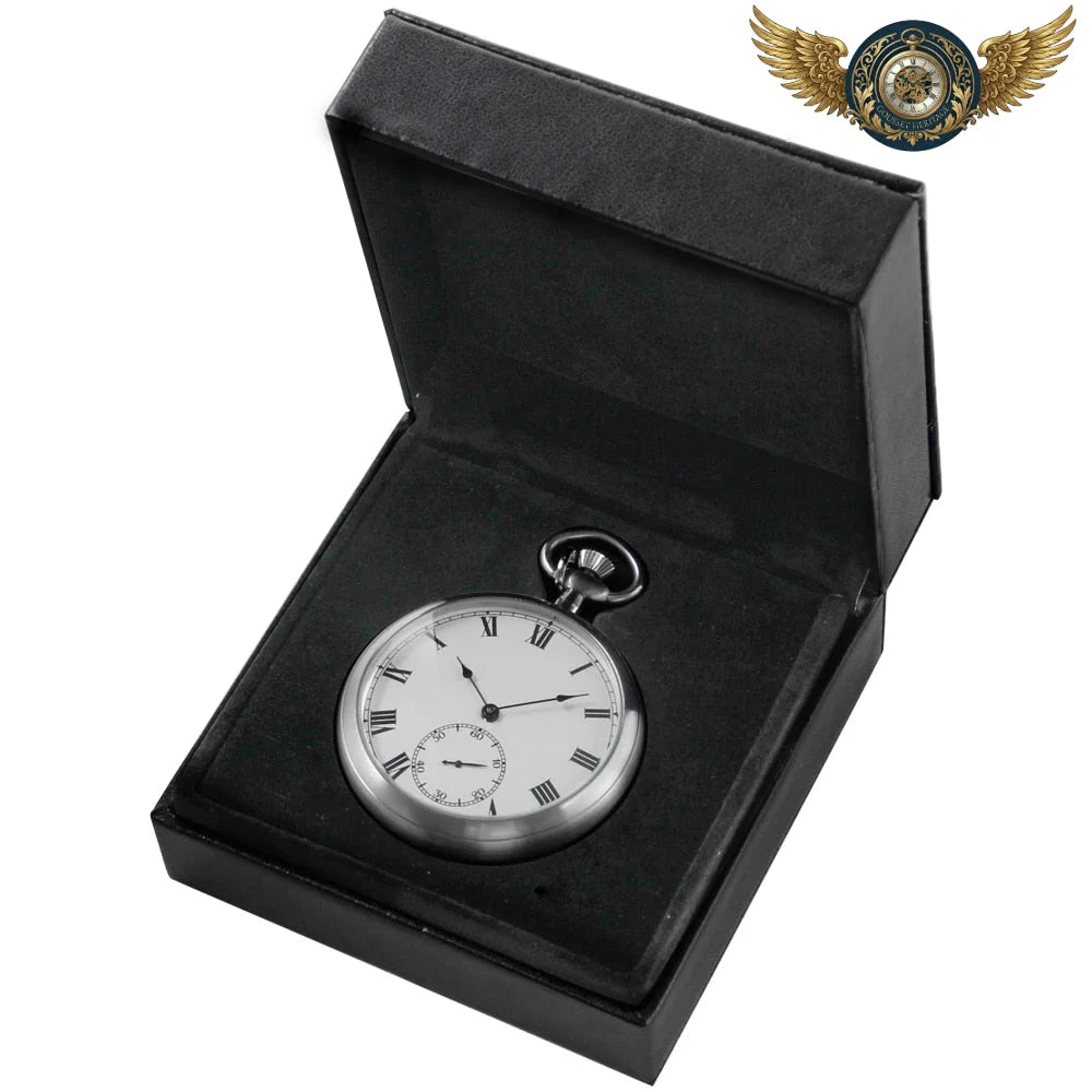 L'Esthète - Montre Gousset Or Rose Mécanique à Cœur Ouvert - Argent - Gousset-heritage