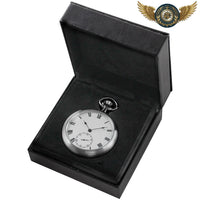 L'Esthète - Montre Gousset Or Rose Mécanique à Cœur Ouvert - modèle Argent - Gousset-heritage