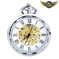 L'Esthète - Montre Gousset Squelette Mécanique 47mm Dandy Chic - Gousset-heritage