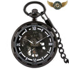 L'Esthète Art Déco | Montre de poche Squelette Mécanique Or - Noir - Gousset-heritage