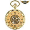 L'Esthète Art Déco | Montre de poche Squelette Mécanique Or - Vue 4 - Gousset-heritage