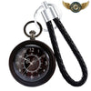 L'Esthète Moderne - Montre de Poche Bois & Quartz Cadran Ouvert - Noir - Gousset-heritage