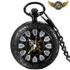 L'Esthète Noir - Montre Gousset Demi-Chasseur Quartz Cœurs - Noir - Gousset-heritage