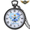 L'Esthète Noir & Blanc - Montre Gousset Quartz Chiffres Romains - Noir - Gousset-heritage