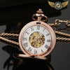 L'Esthète Rose - Montre Gousset Mécanique Double Chasseur - Vue 5 - Gousset-heritage