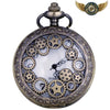 L'Étherium - Montre Gousset Demi-Chasseur Steampunk Quartz - Bronze - Gousset-heritage