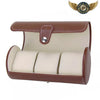 L'Explorateur - Étui Ceinture Cuir Vachette pour Gousset Cognac - Vue 2 - Gousset-heritage