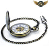 L'Explorateur Steampunk - Montre Gousset Dragon Mécanique Bronze - Vue 6 - Gousset-heritage