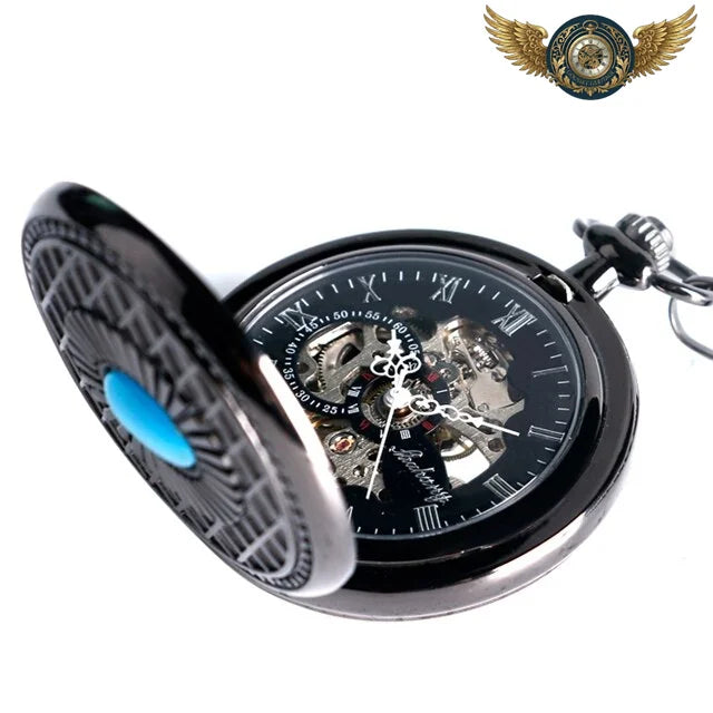 L'Explorateur Steampunk - Montre à Gousset Full Hunter Mécanique - Vue 4 - Gousset-heritage
