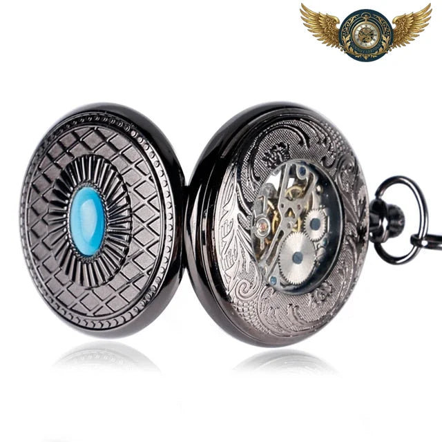 L'Explorateur Steampunk - Montre à Gousset Full Hunter Mécanique - Vue 5 - Gousset-heritage