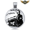 L'Express Bi-Ton - Montre de Poche Locomotive Steampunk Quartz - Vue 3 - Gousset-heritage