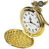 L'Express Doré - Montre Gousset Full Hunter Gravée Or - Vue 3 - Gousset-heritage