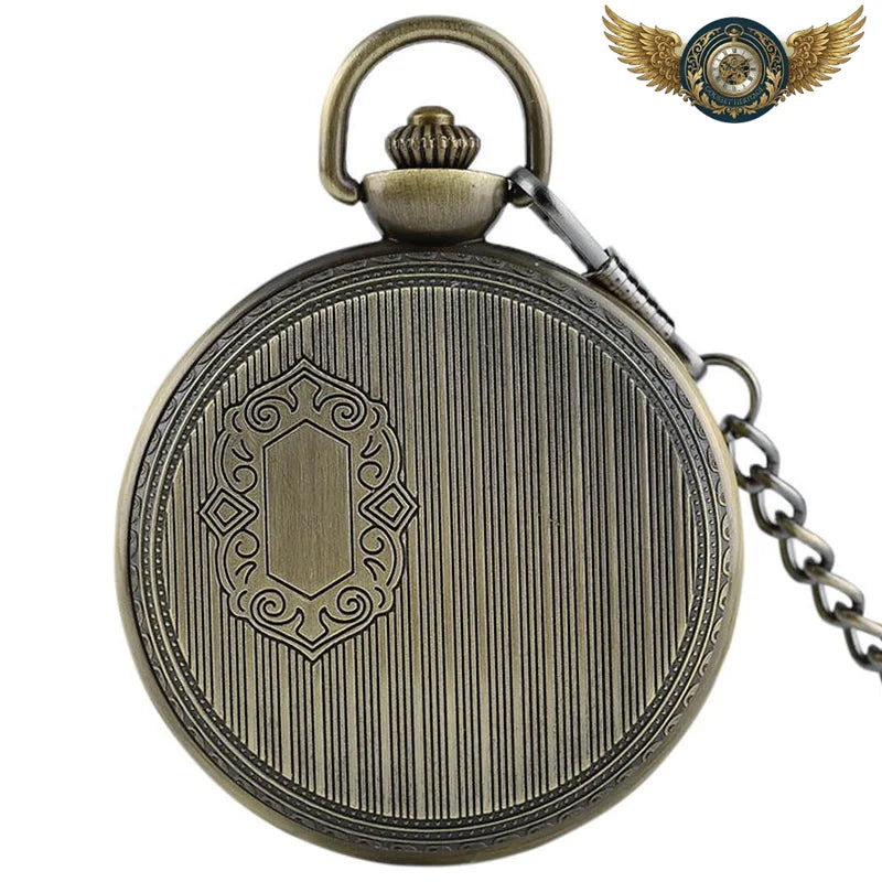 L'Express Industriel - Montre Gousset Chasseur Quartz Bronze