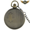 L'Express Industriel - Montre Gousset Chasseur Quartz Bronze - Vue 2 - Gousset-heritage