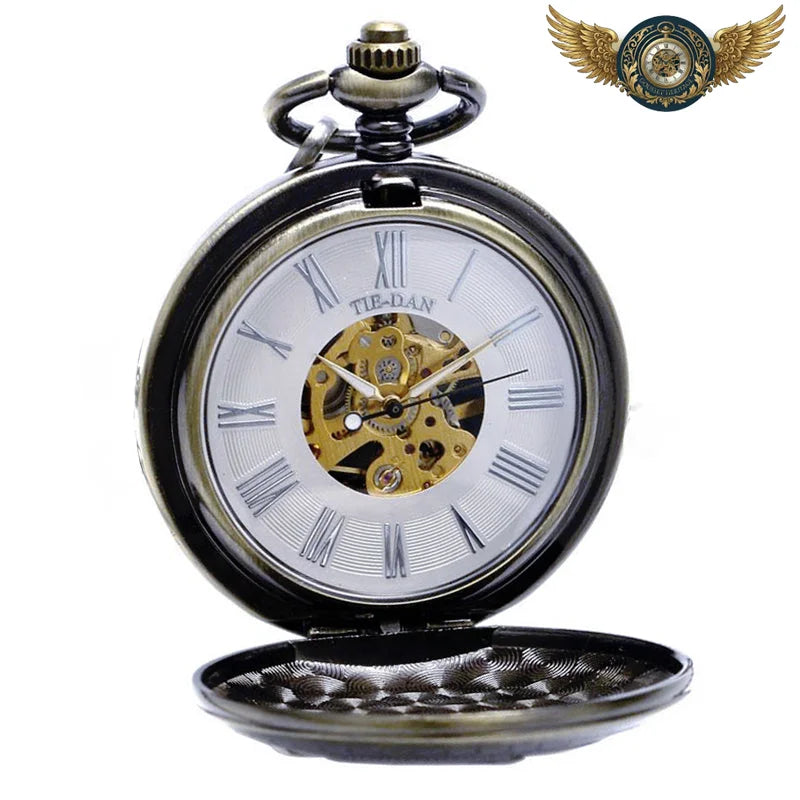 L'Expresse - Montre Gousset Mécanique Chasseur Bronze