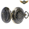 L'Expresse - Montre Gousset Mécanique Chasseur Bronze - Vue 7 - Gousset-heritage
