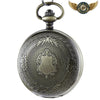 L'Héraldique - Montre Gousset Chasseur à Quartz Gravée - Bronze - Gousset-heritage