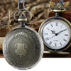 L'Héraldique - Montre Gousset Chasseur à Quartz Gravée - Vue 8 - Gousset-heritage