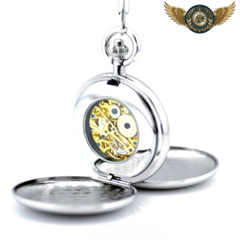 L'Héraldique - Montre Gousset Double Chasseur Mécanique - Vue 6 - Gousset-heritage