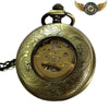 L'Héraldique - Montre Gousset Mécanique Squelette Gravée - Vue 14 - Gousset-heritage