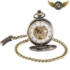 L'Héritage - Montre Gousset Demi-Chasseur Mécanique Bronze - Vue 6 - Gousset-heritage