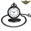 L'Héritage - Montre Gousset Full Hunter Acier Poli Quartz - Noir - Gousset-heritage