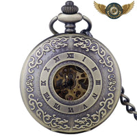 L'Héritage - Montre Gousset Mécanique Bronze Demi-Chasseur - Gousset-heritage
