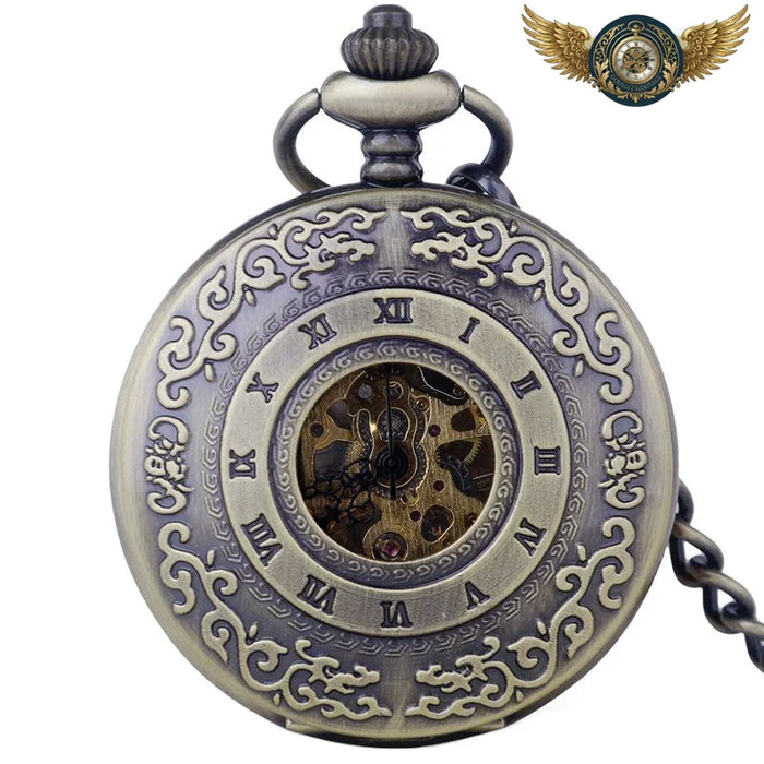 L'Héritage - Montre Gousset Mécanique Bronze Demi-Chasseur - Vue 1 - Gousset-heritage