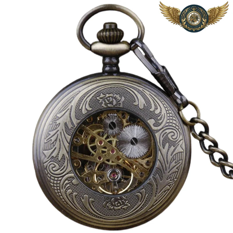 L'Héritage - Montre Gousset Mécanique Bronze Demi-Chasseur - Vue 4 - Gousset-heritage