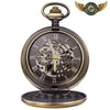 L'Héritage - Montre Gousset Mécanique Chasseur Squelettée - Vue 3 - Gousset-heritage