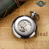 L'Héritage - Montre Gousset Mécanique Chasseur Squelettée - Vue 5 - Gousset-heritage