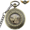 L'Héritage - Montre Gousset Mécanique Squelette Bronze Antique - Bronze - Gousset-heritage