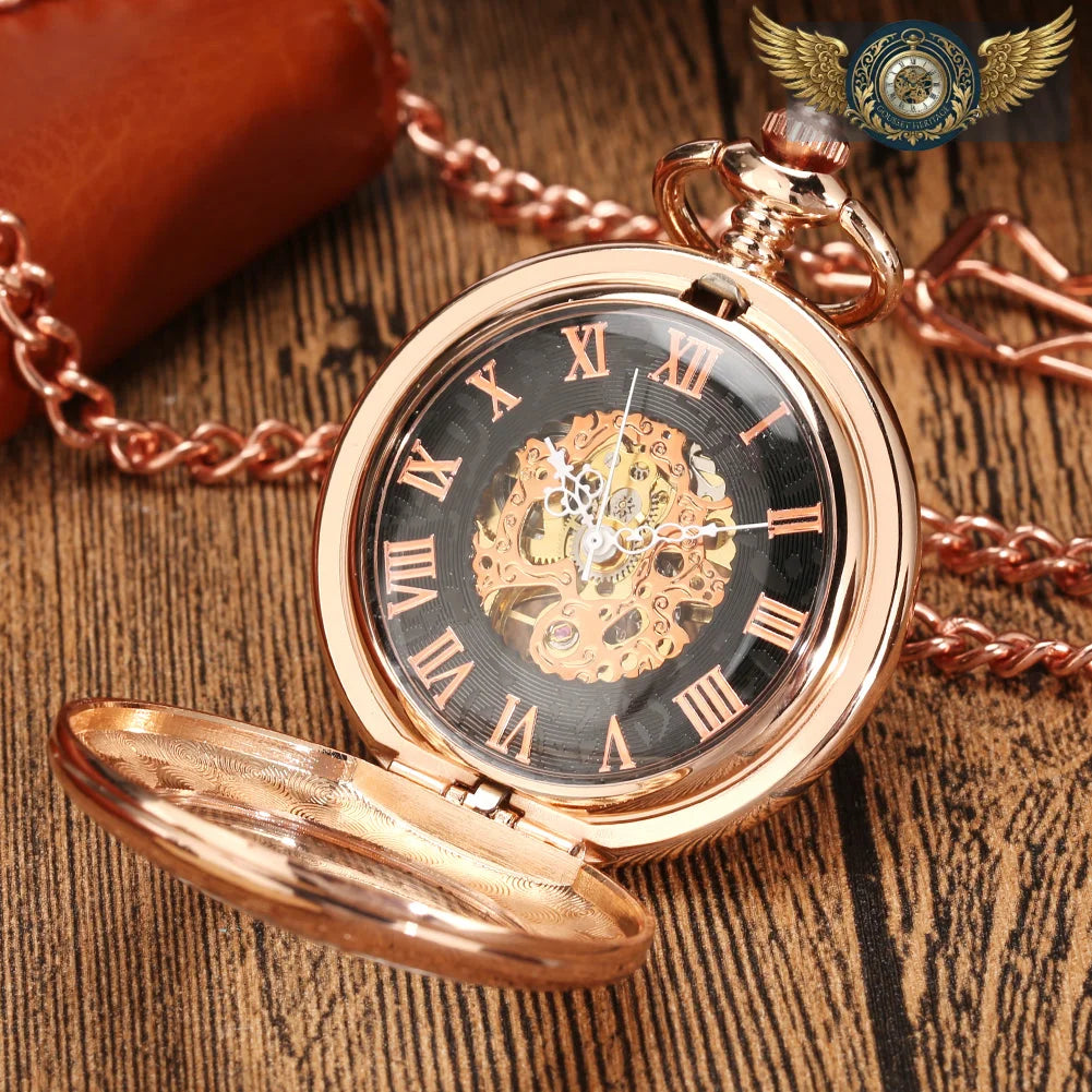 L'Héritage - Montre Gousset Squelette Demi-Chasseur Mécanique - Vue 20 - Gousset-heritage