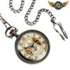 L'Héritage - Montre Gousset Squelette Mécanique Bronze Patiné - Vue 2 - Gousset-heritage