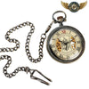 L'Héritage - Montre Gousset Squelette Mécanique Bronze Patiné - Vue 3 - Gousset-heritage