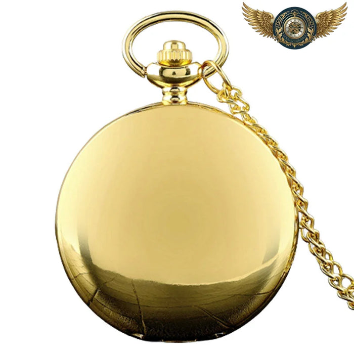 L'Héritage - Montre à Gousset Chasseur Or Poli & Médaillon - Or - Gousset-heritage